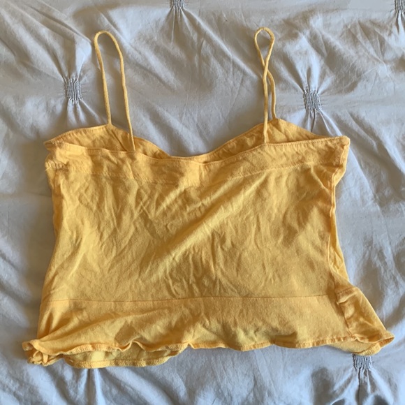 Yellow Me to We crop top - Picture 2 of 3
